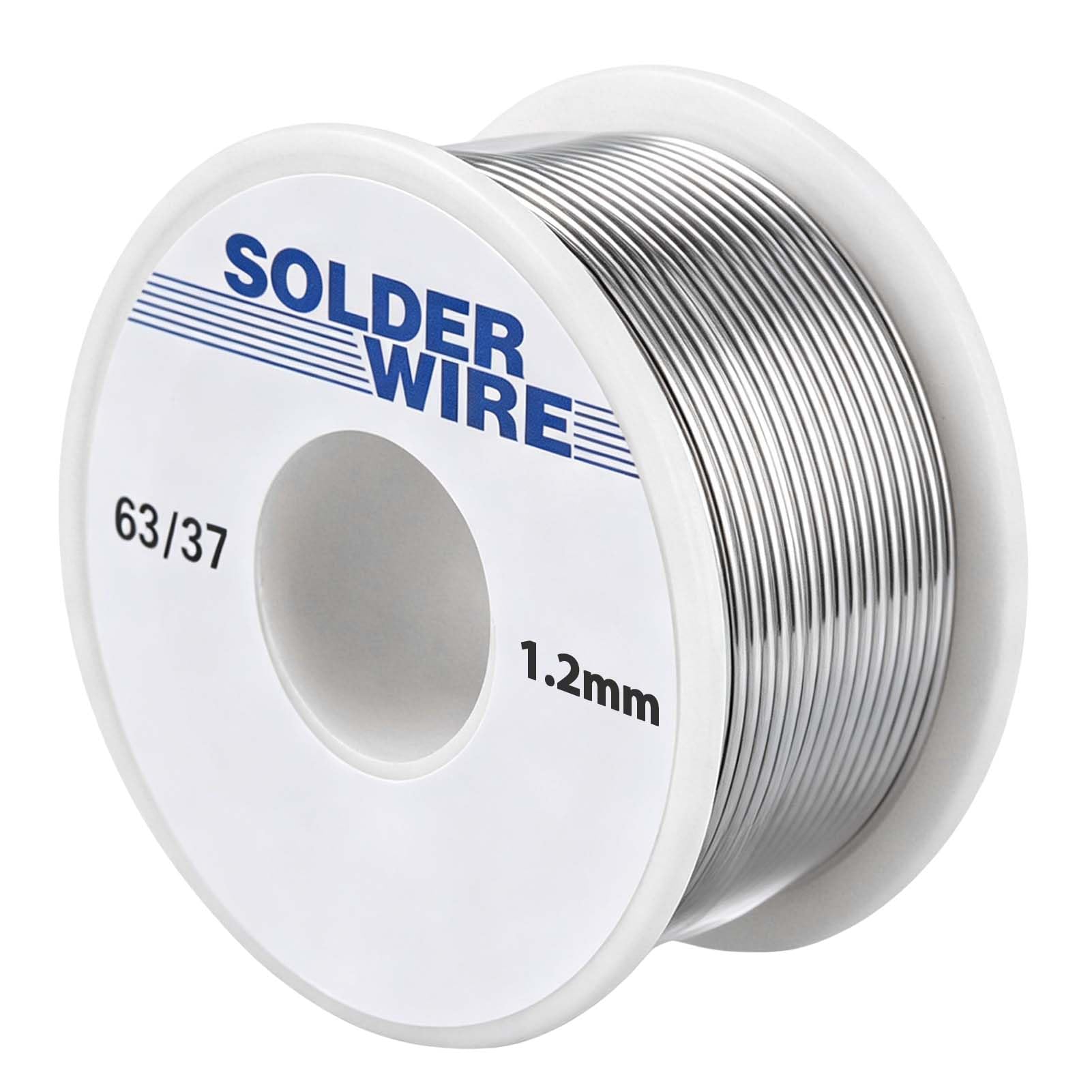 Alambre de soldadura 1.2mm 100g Hilo Estaño para Soldar Núcleo de Colofonia | Estaño de Soldadura Electrónica para Reparación y Componentes Electrónicos