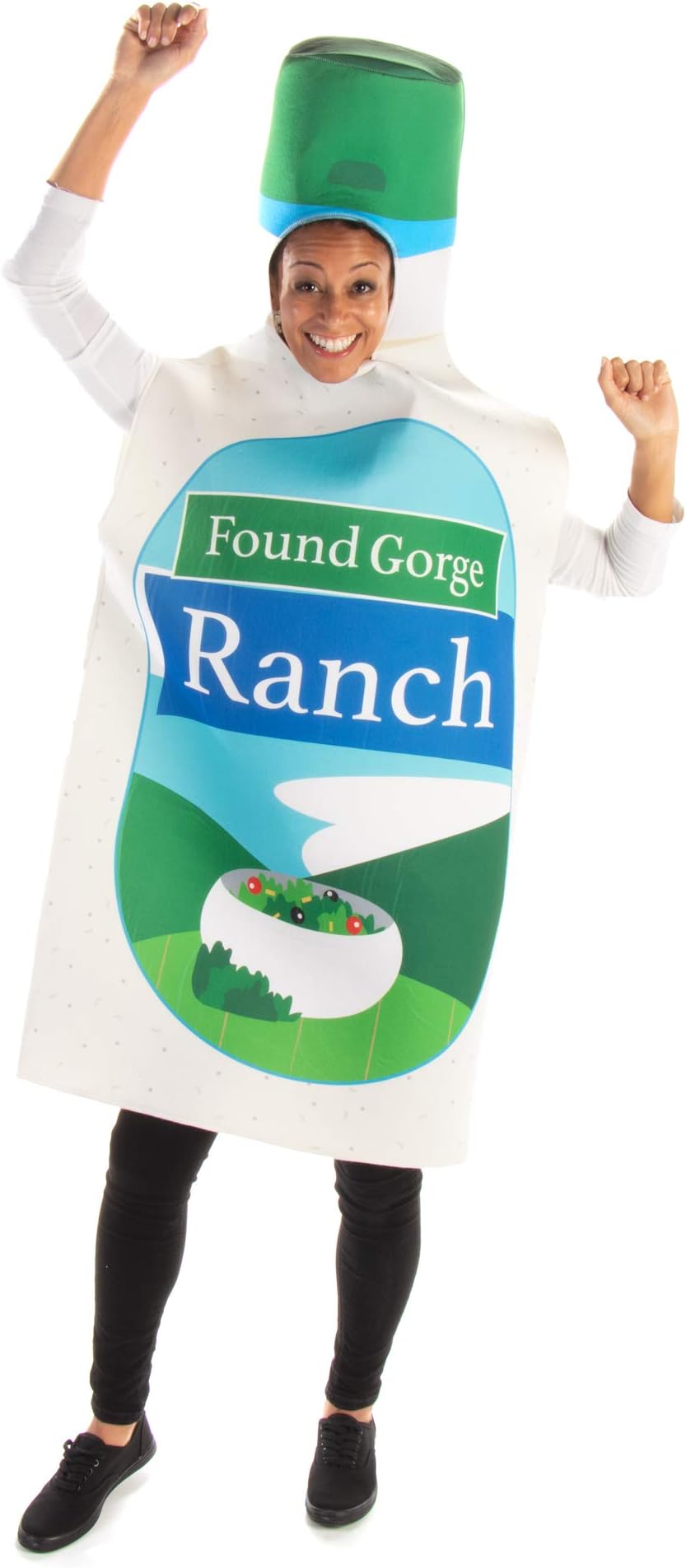HauntlookSingle Condiment Food Costume | Slip On Halloween Costume for Women and Men| One Size Fits All