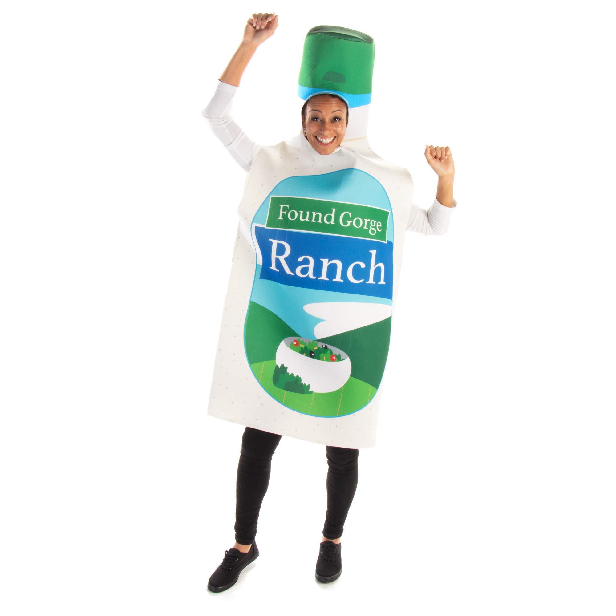 HauntlookSingle Condiment Food Costume | Slip On Halloween Costume for Women and Men| One Size Fits All
