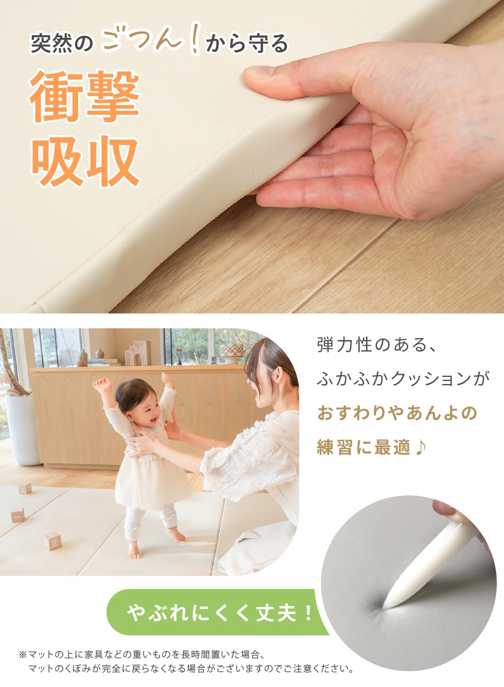 Amazon | (ケラッタ) プレイマット 折りたたみ リバーシブル 赤ちゃん