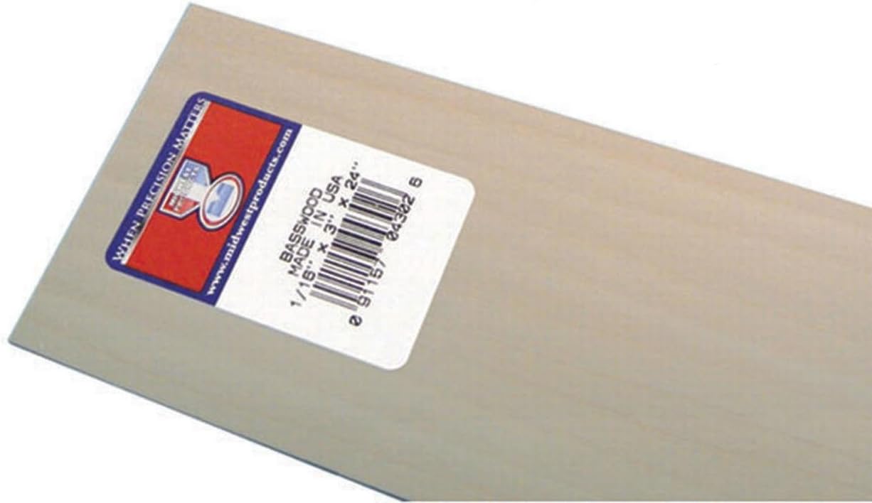 BASSWD Sheet 24" 1/16"X3"
