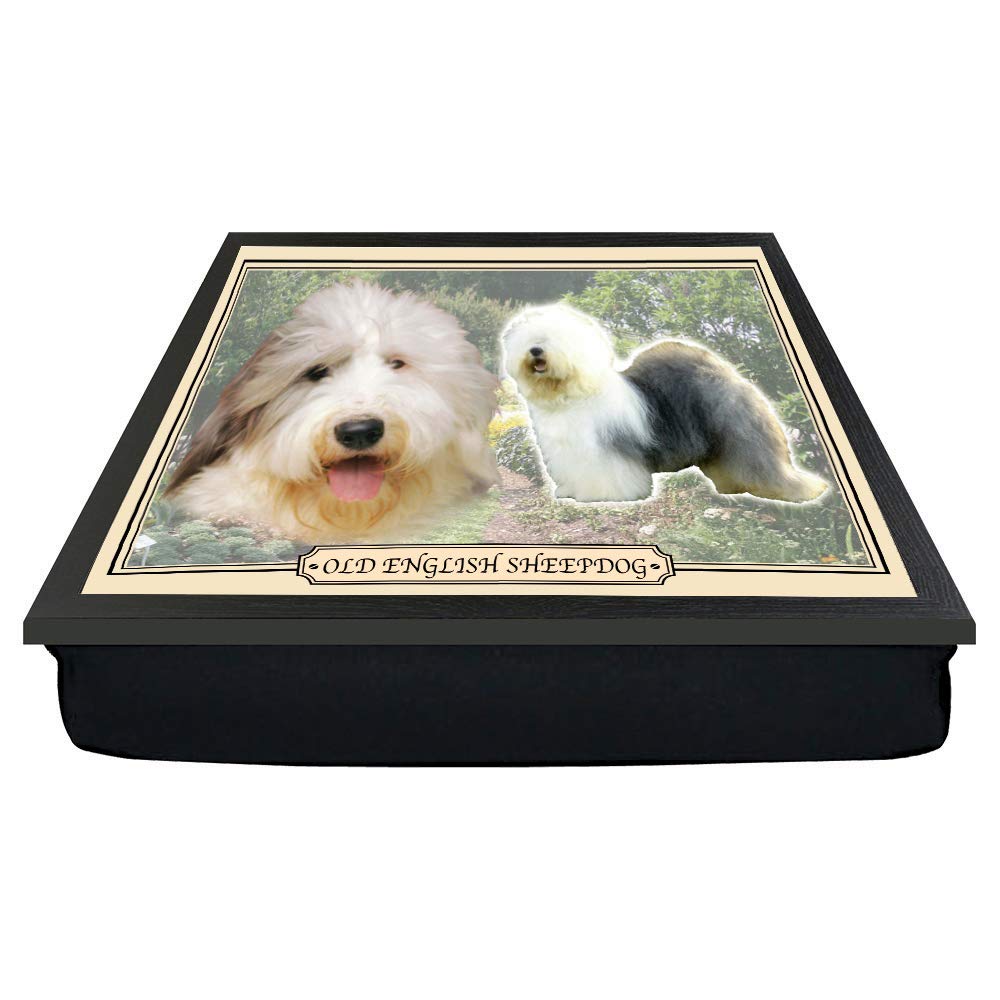 Old English Sheepdog Dog Breed Gift Lap Tray