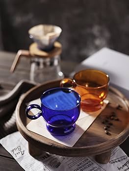 Amazon | ステンドグラス ティーカップ コーヒーカップ カップ 耐熱
