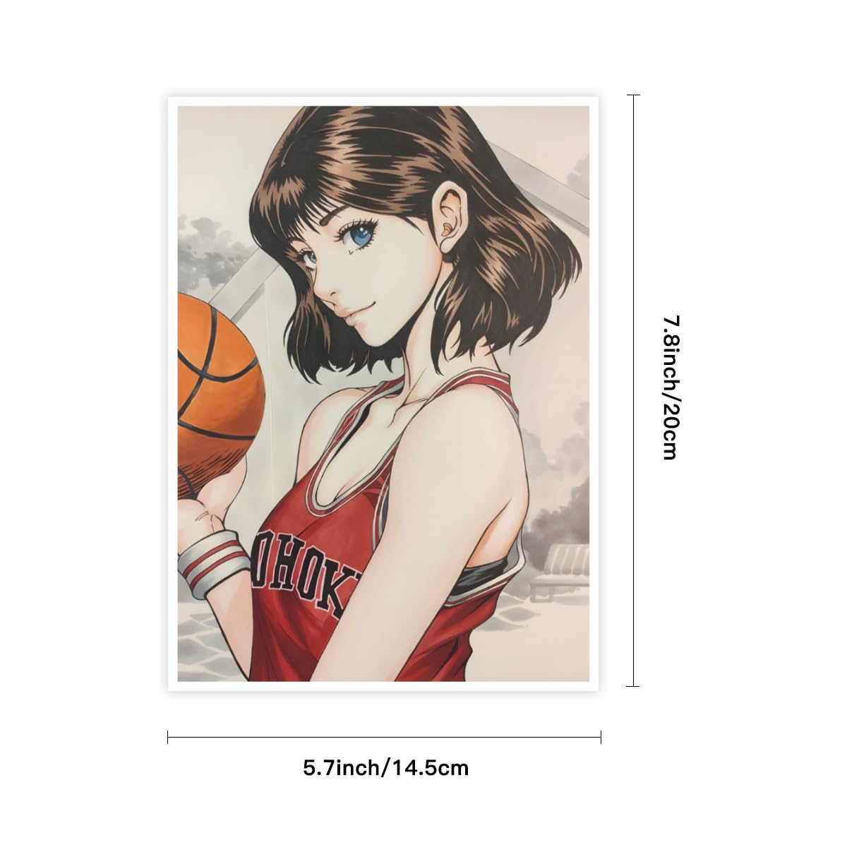 Slam Imported Goodz レコード　ポスター・ステッカー付き Amazon.co.jp: スラムダンク 赤木晴子 ステッカー おしゃれ 人気 Logo