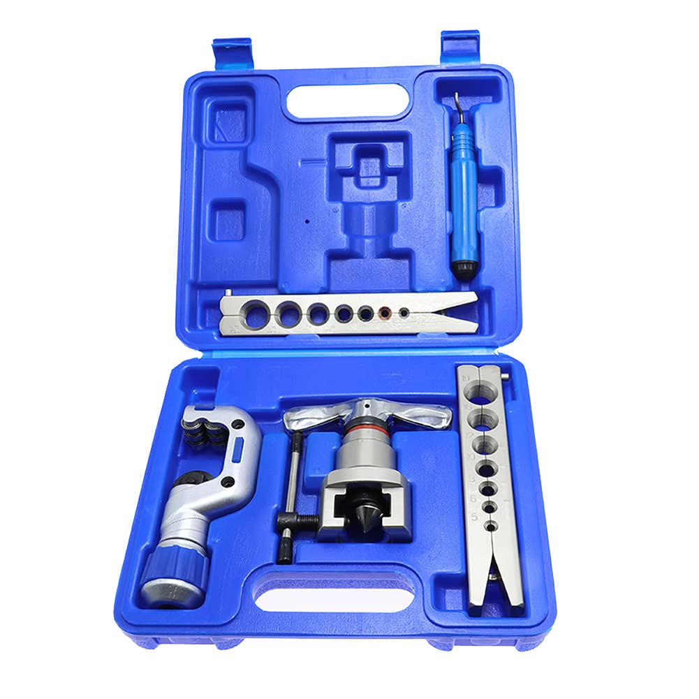 ASerZenith 5Pcs/Setair Conditioner Expander Tube Kit Copper Pipe Reamer Flaring Service Reparing Tool
