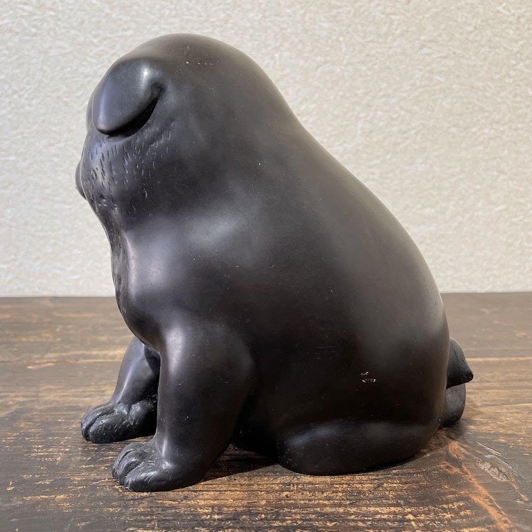 Amazon.co.jp: 595 犬 ブロンズ 置物 魔除け 彫刻 : ホーム