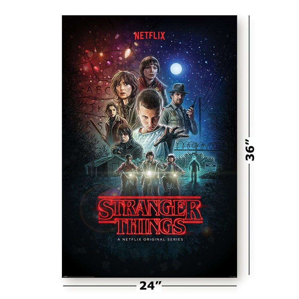 Amazon.com: POSTER STOP ONLINE Stranger Things - TV Show Poster