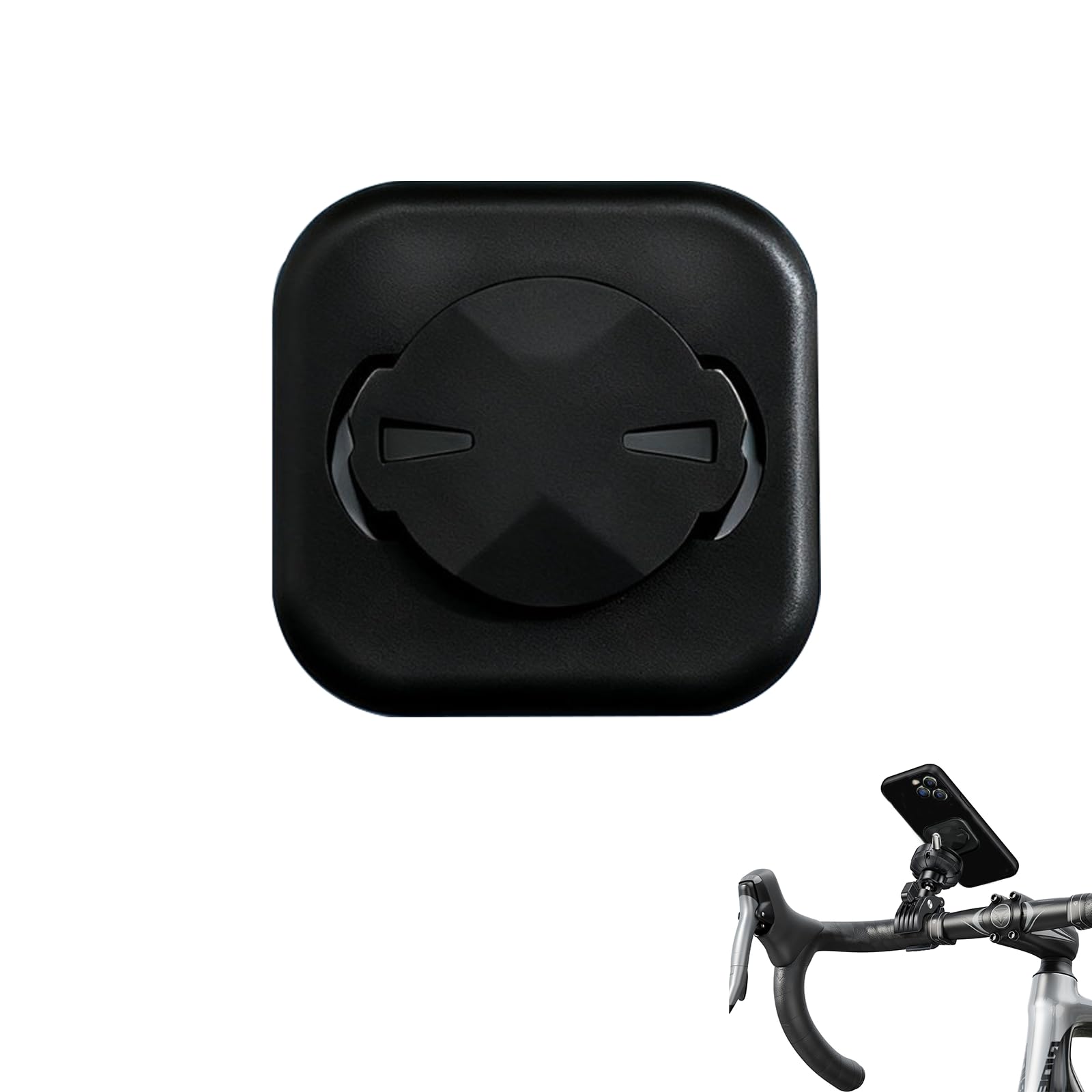 Adaptador de montaje para bicicleta, soporte adhesivo GPS con fuerte pegamento, soporte trasero para computadora de bicicleta, soporte de extensión compatible con diferentes modelos