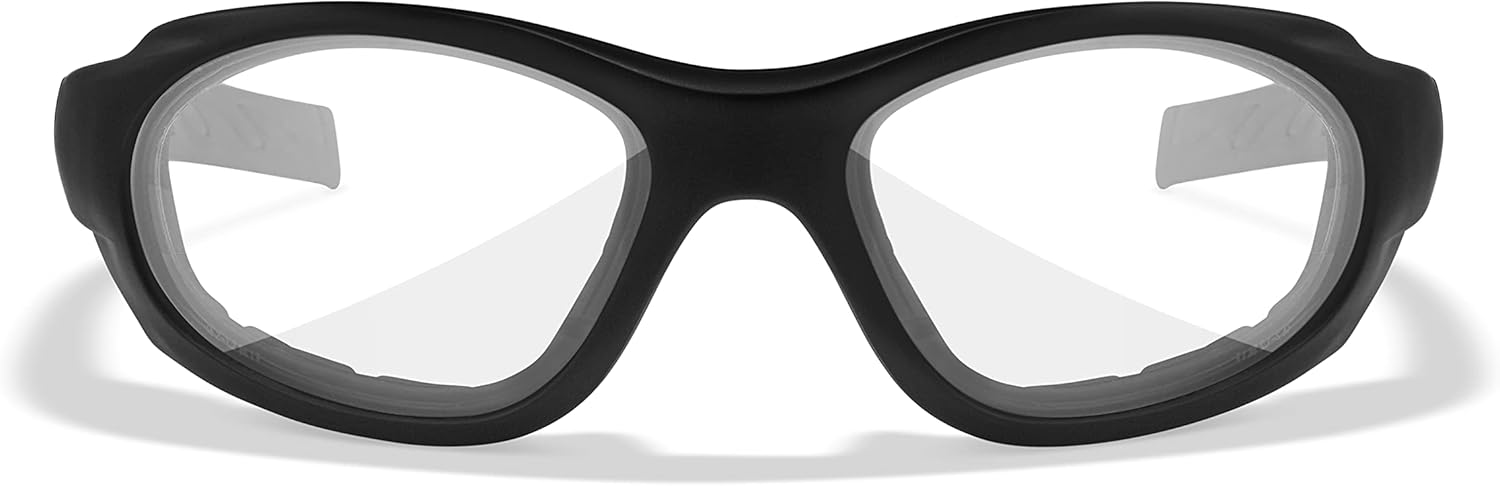 Wiley X XL-1 Advanced Sunglasses, ANSI Z87 Safety Glasses for Men and Women, UV Eye Protection for Shooting & Motorcycle Matte Black Frame, Smoke Grey and Clear Changeable Lenses, Ballistic Rated - Image 2