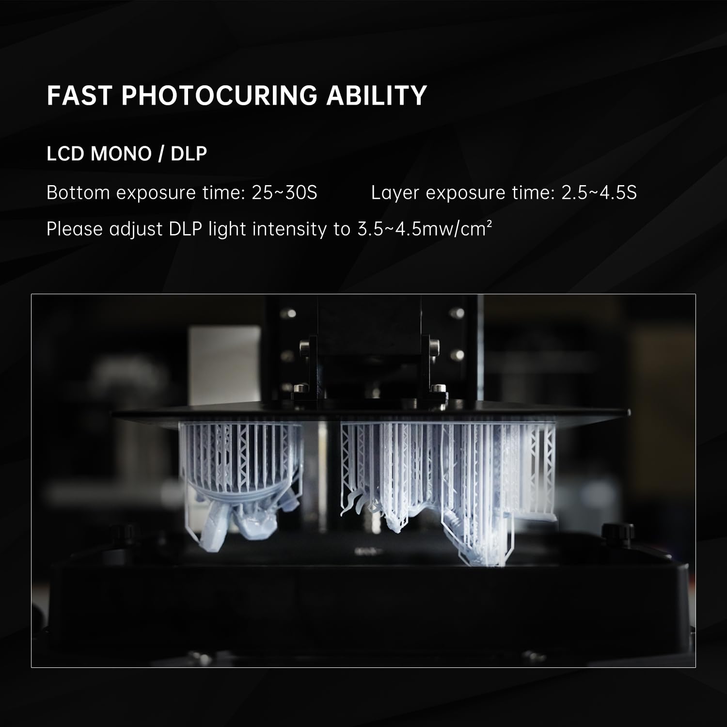 Żywica do drukarki 3D podobna do ABS 1 kg, 405 nm UV-Curing Standardowa żywica fotopolimerowa szybka do druku LCD/DLP/SLA, niek i wysokiej precyzji, szary