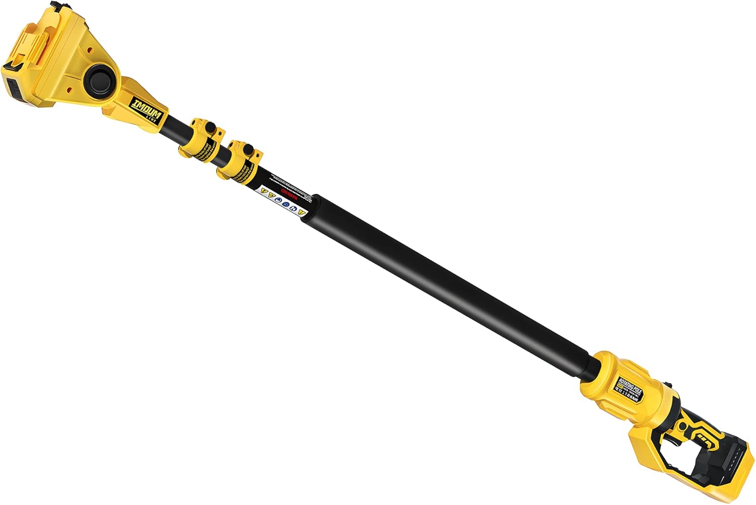 Upgrade 2023,90°/180°rotatable Extension Pole,Cordless Pole Saw 4.69