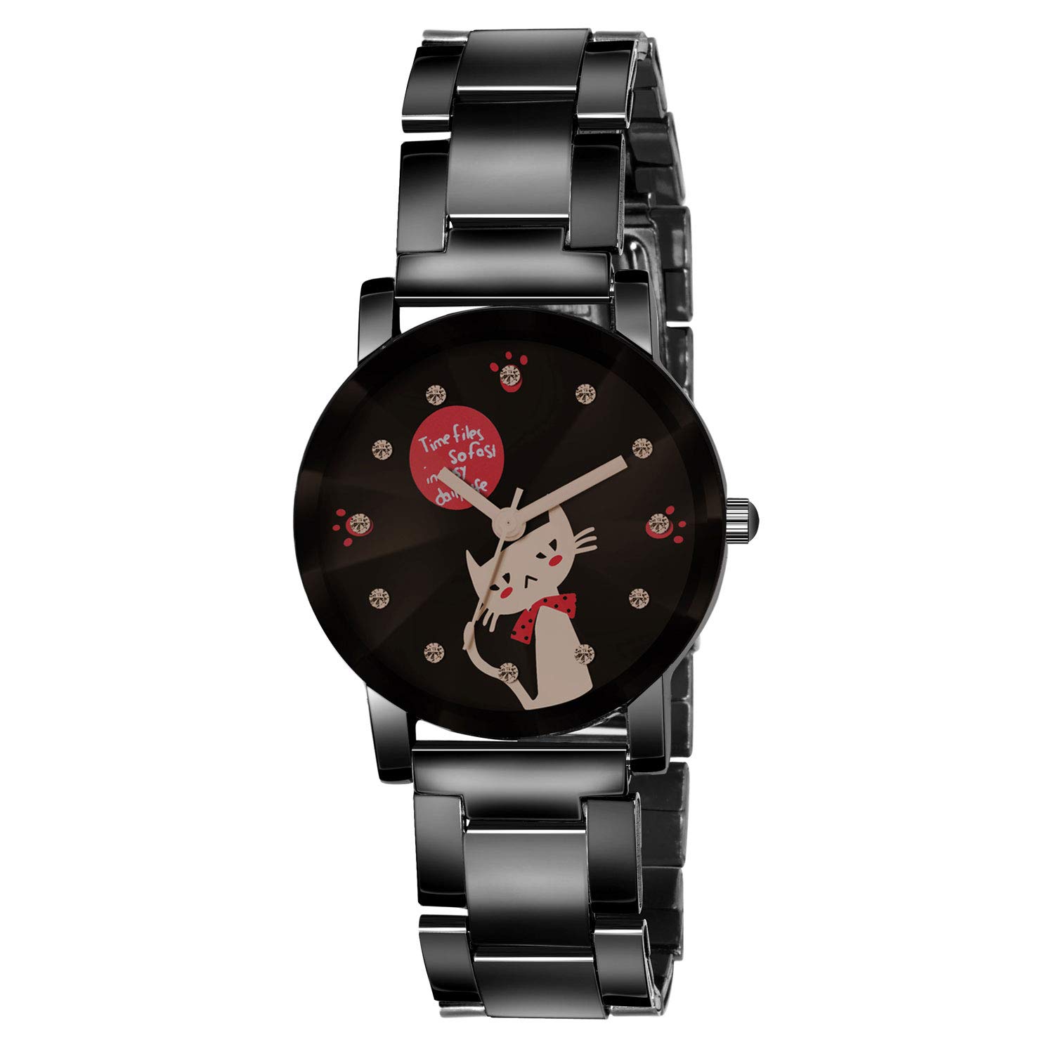 Shunya Super Quality Analogue Girls Watch (Multi Color Dial Black Colored Strap) (B08GY2KW1M) Amazon Price History, Amazon Price Tracker