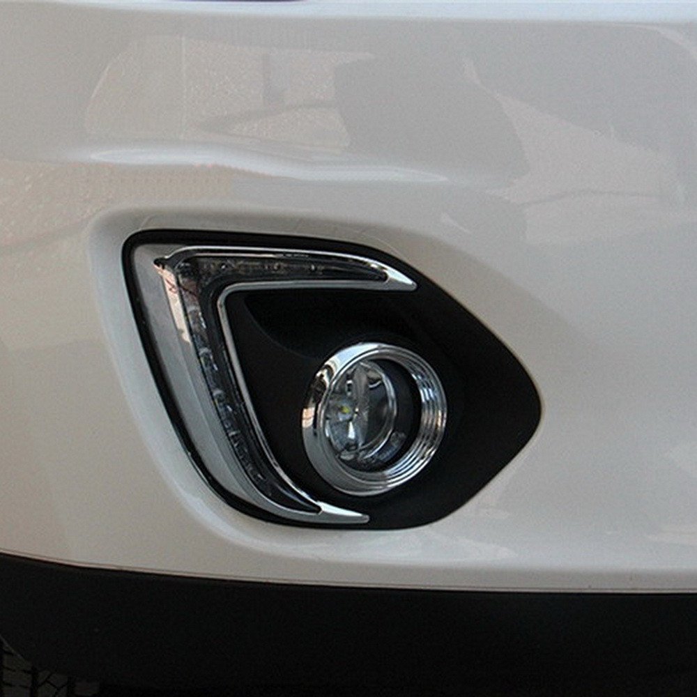 LED Luz Diurna DRL para ASX Outlander Sport 2013 2014 2015, 6000K Luz de Parachoques Frontal LED