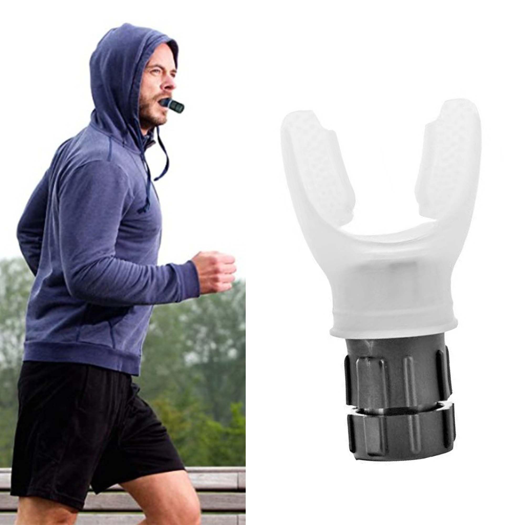 Breathing Trainer for the Lungs, Sports Breath Trainer, Lung Trainer, Portable Tool to Improve Lung Capacity, Endurance Training, Breath Fitness