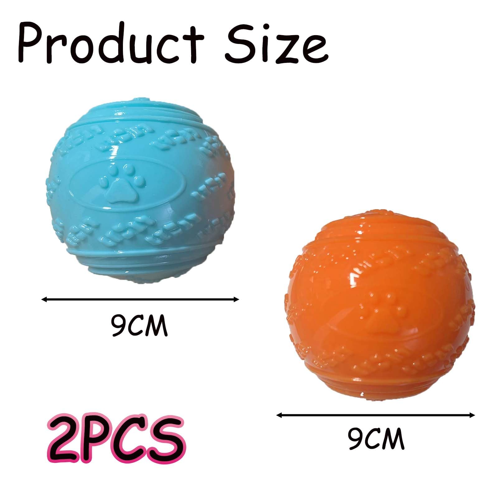 Palline Per Cani AYNKH 4pz - Scricchiolanti, Indistruttibili, Per Pulizia Denti, Galleggianti - Foto 7