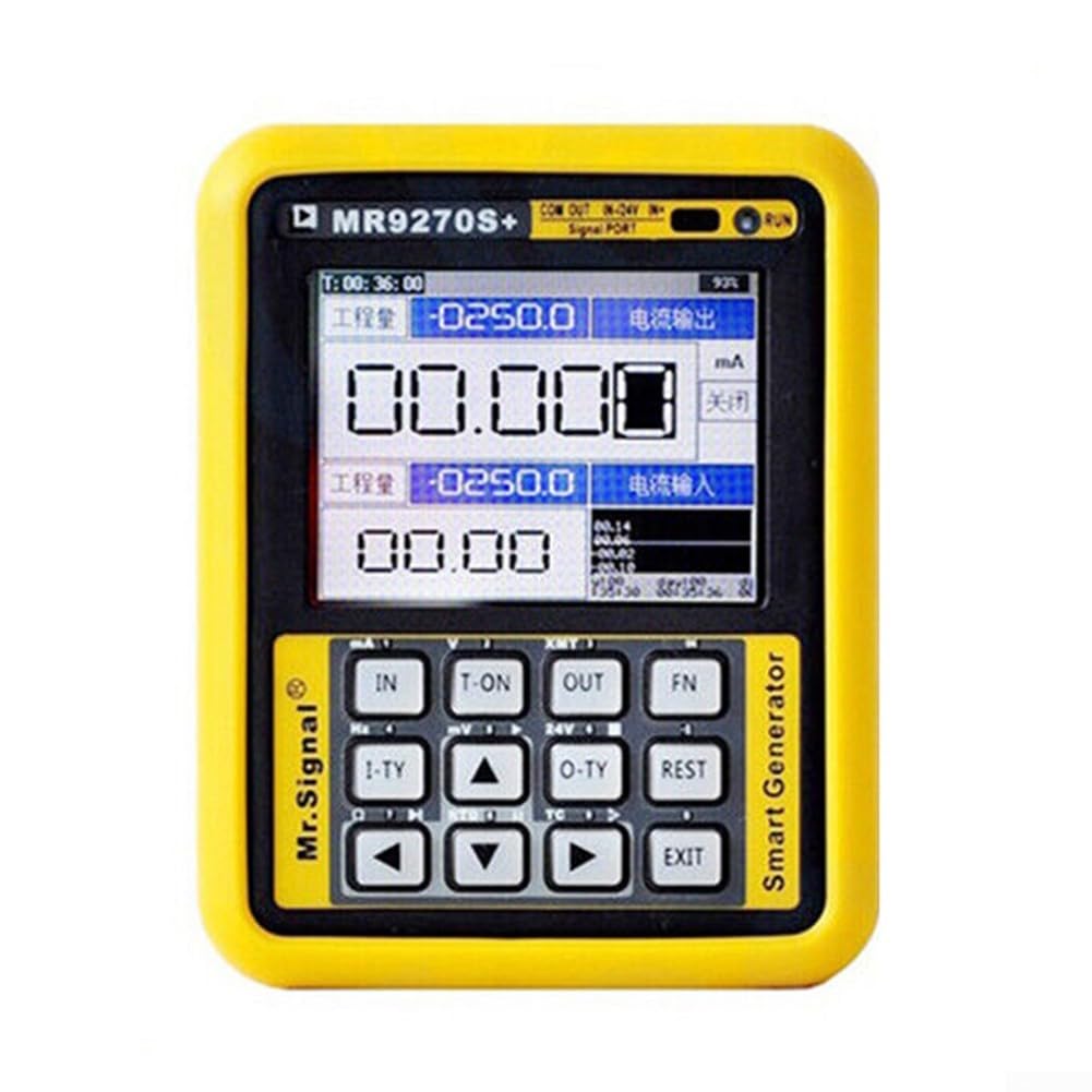 SPORTARC Générateur de signal convivial MR9270S + générateur de signal HART, thermocouple de tension de courant d'étalonnage (MR9270S+ Hart)