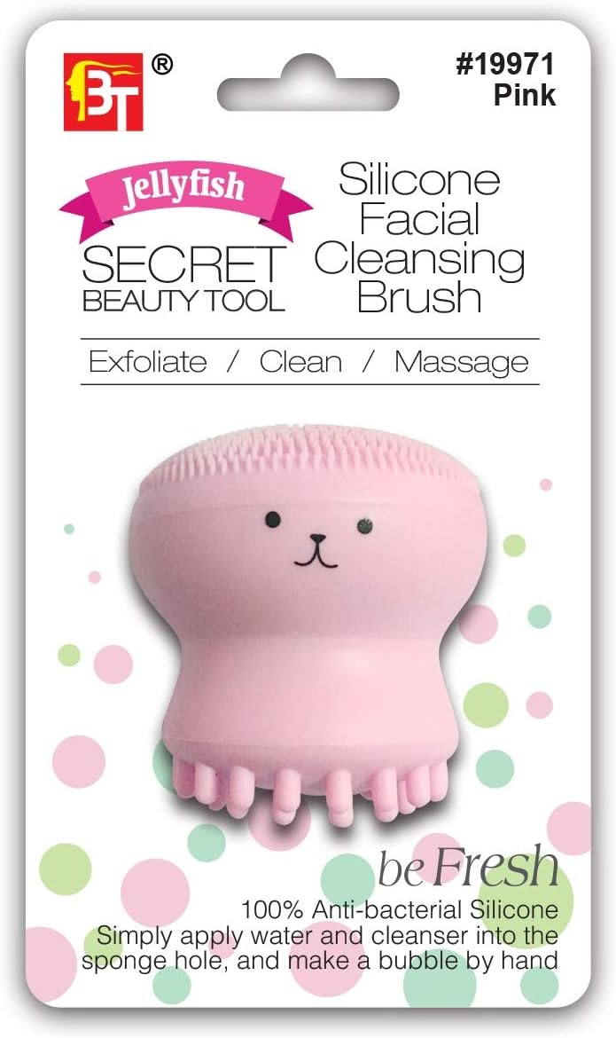 SECRET BEAUTY TOOL クラゲ シリコン 洗顔ブラシ (ピンク) 楽天市場