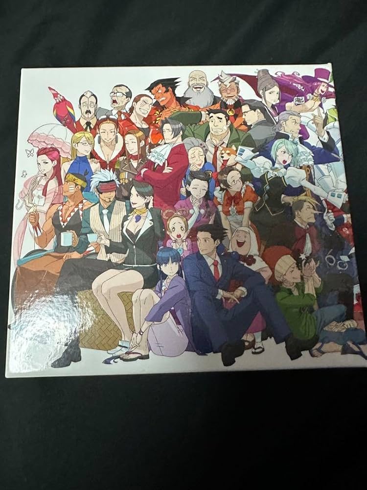 逆転裁判 布施拓郎 描き下ろし ソフト収納専用BOX 逆転裁判 布施拓郎描き下ろし ソフト収納BOX イーカプコン限定