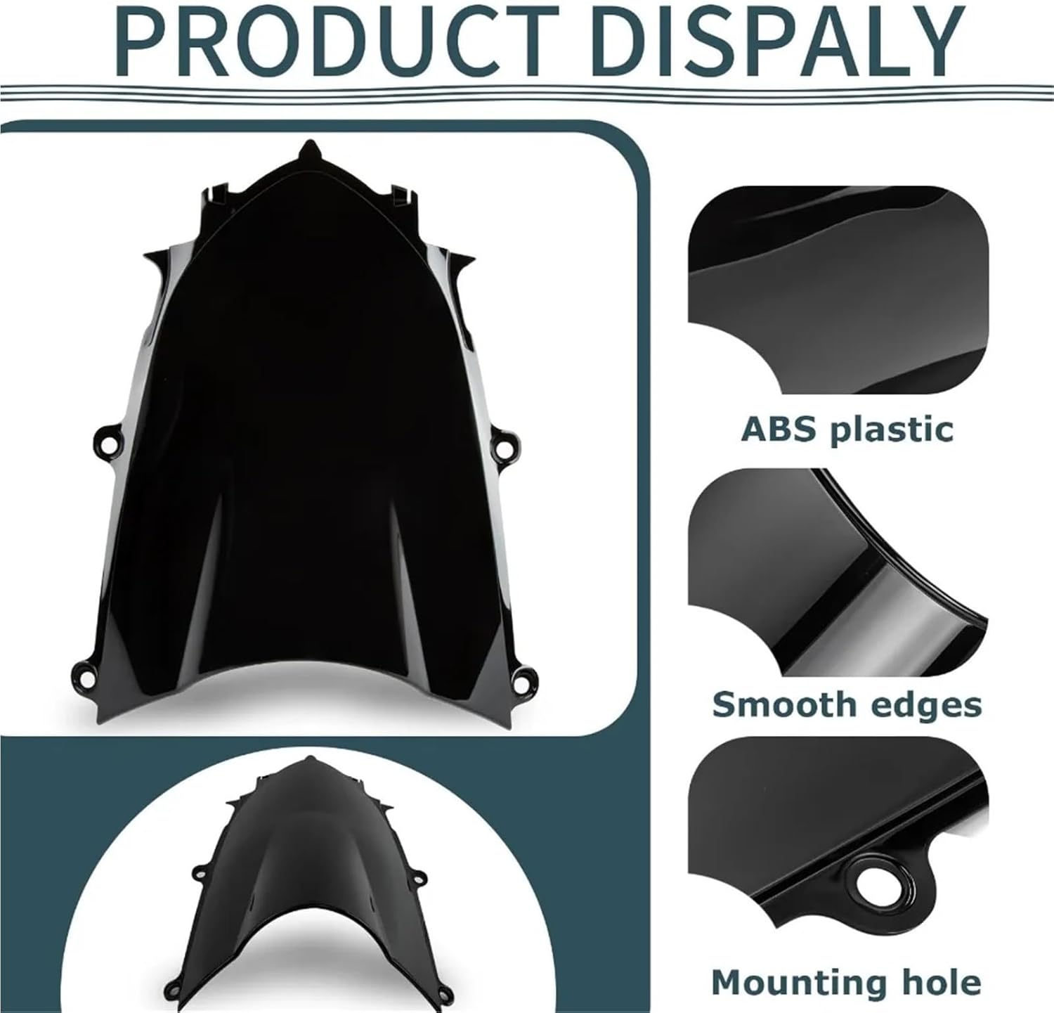 アデフレクター風防 Motorcykel L&auml;tt AttErs&auml;ttning Vindrute Bultar F&ouml;r BMW R1