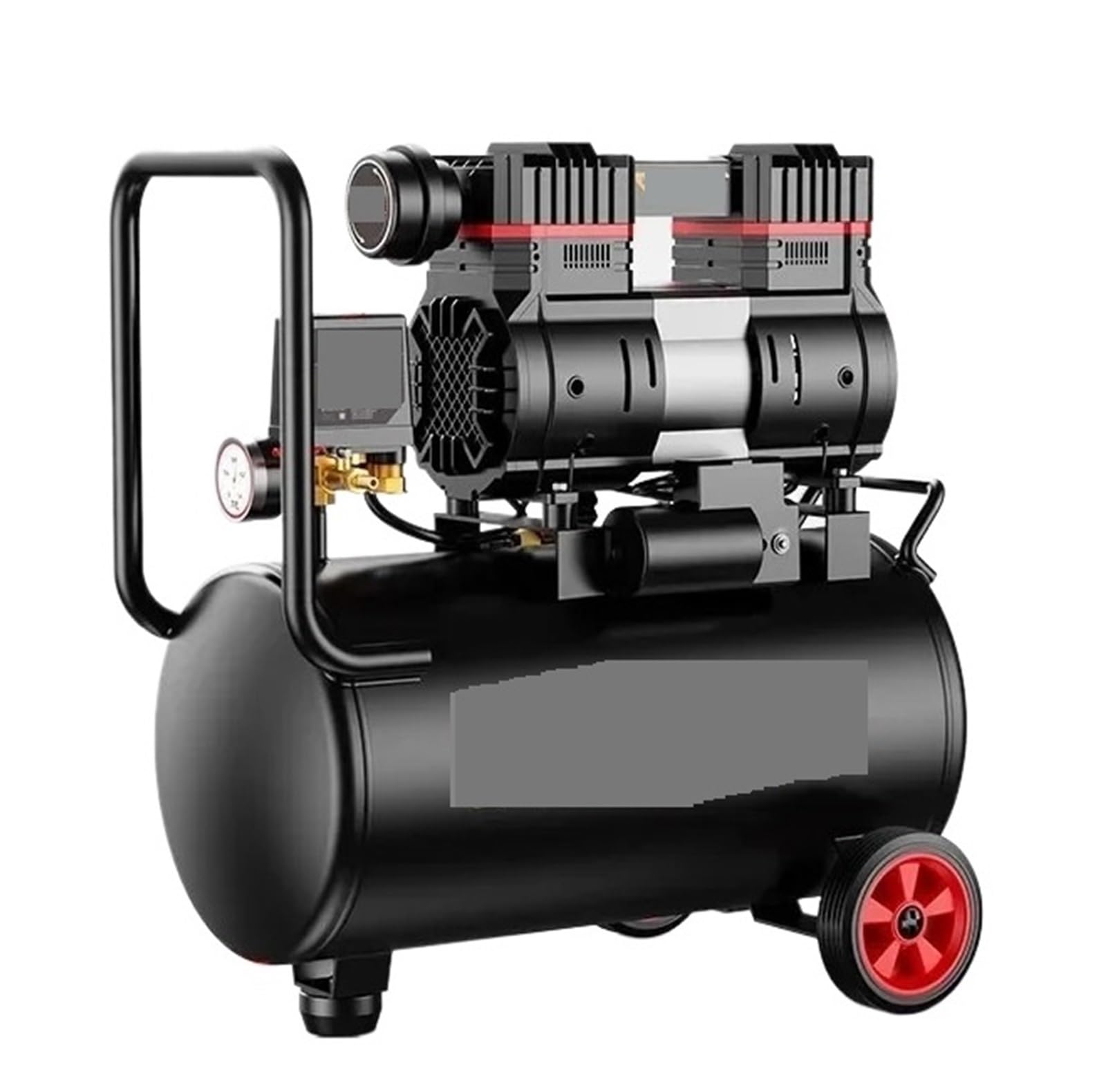 Silent Air Compressor 220V Portable Industrial Grade Woodworking Silent High Pressure Air Compressor Pump(3180W-40L-2)