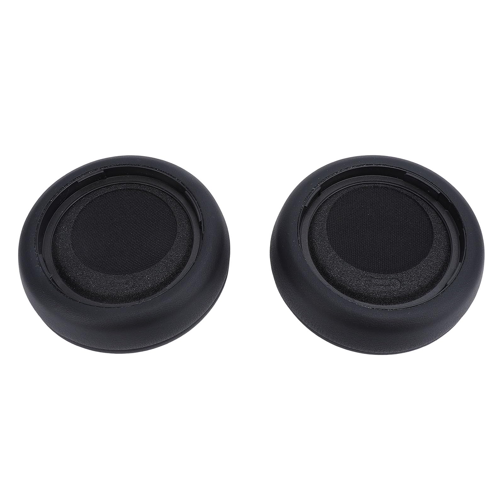 Cuscinetti auricolari di ricambio per cuffie 1 2, Cuscinetti auricolari per cuffie, Cuscinetti auricolari in morbida pelle proteica con memory foam ad alta densità, Isolamento (Nera)
