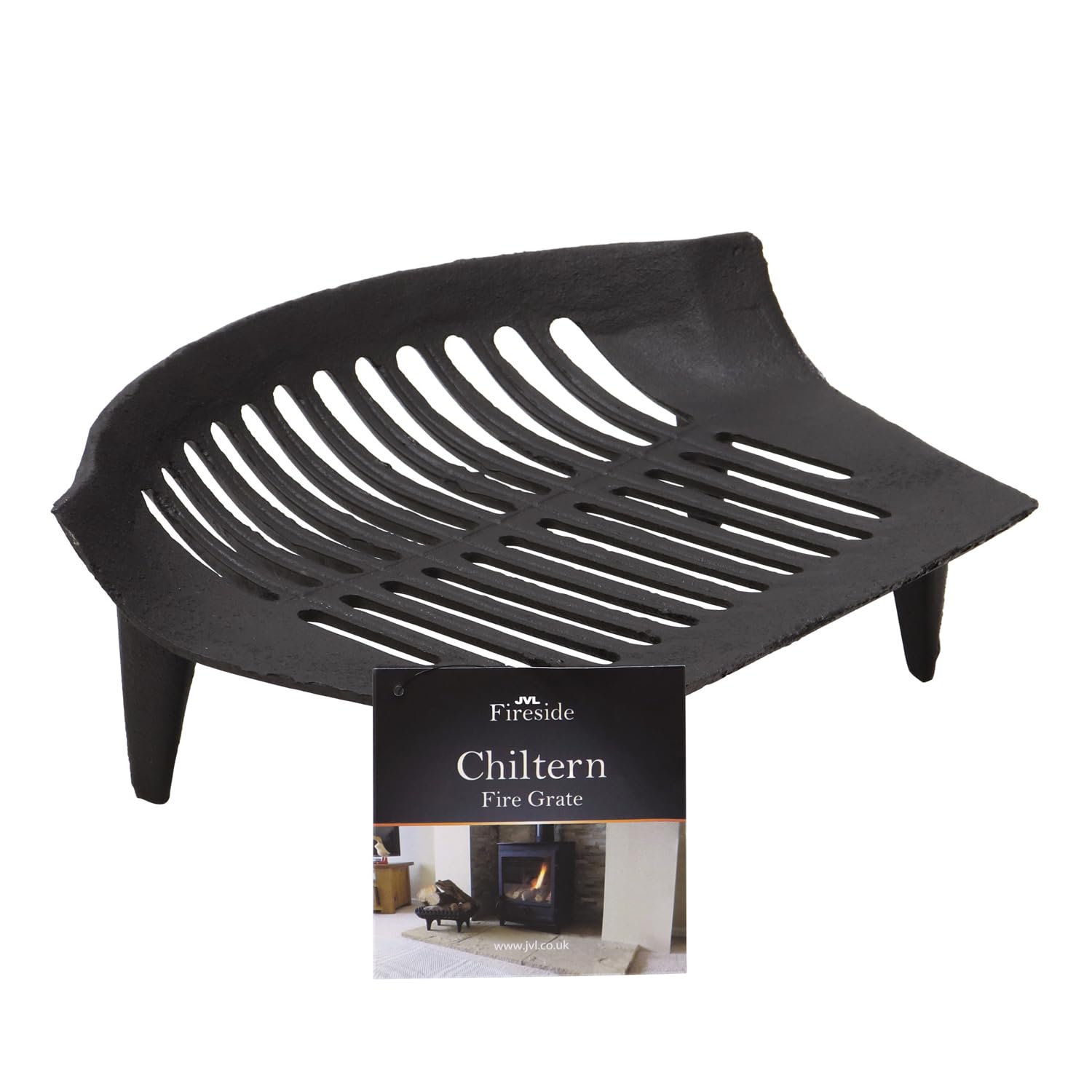 Jvl Cast Iron Chiltern Fireside Log Coal Fire Grate from B&Q