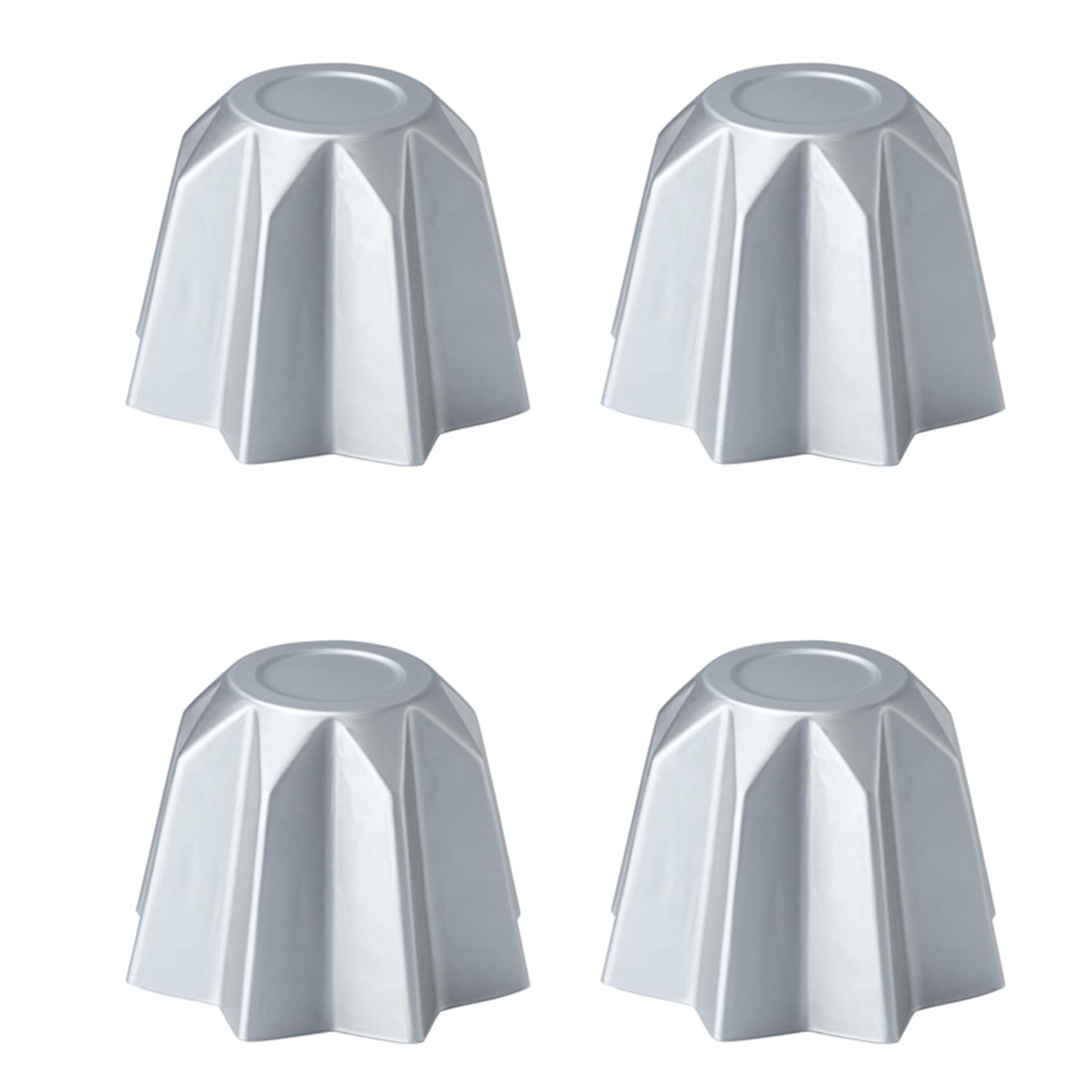 ISTOVO 4X Eloxiertes Aluminium Dekorative Form Kuchen Brot Pandoro Gelee Schokolade Muffin Haushalts Waren Küche Back Werkzeuge B.