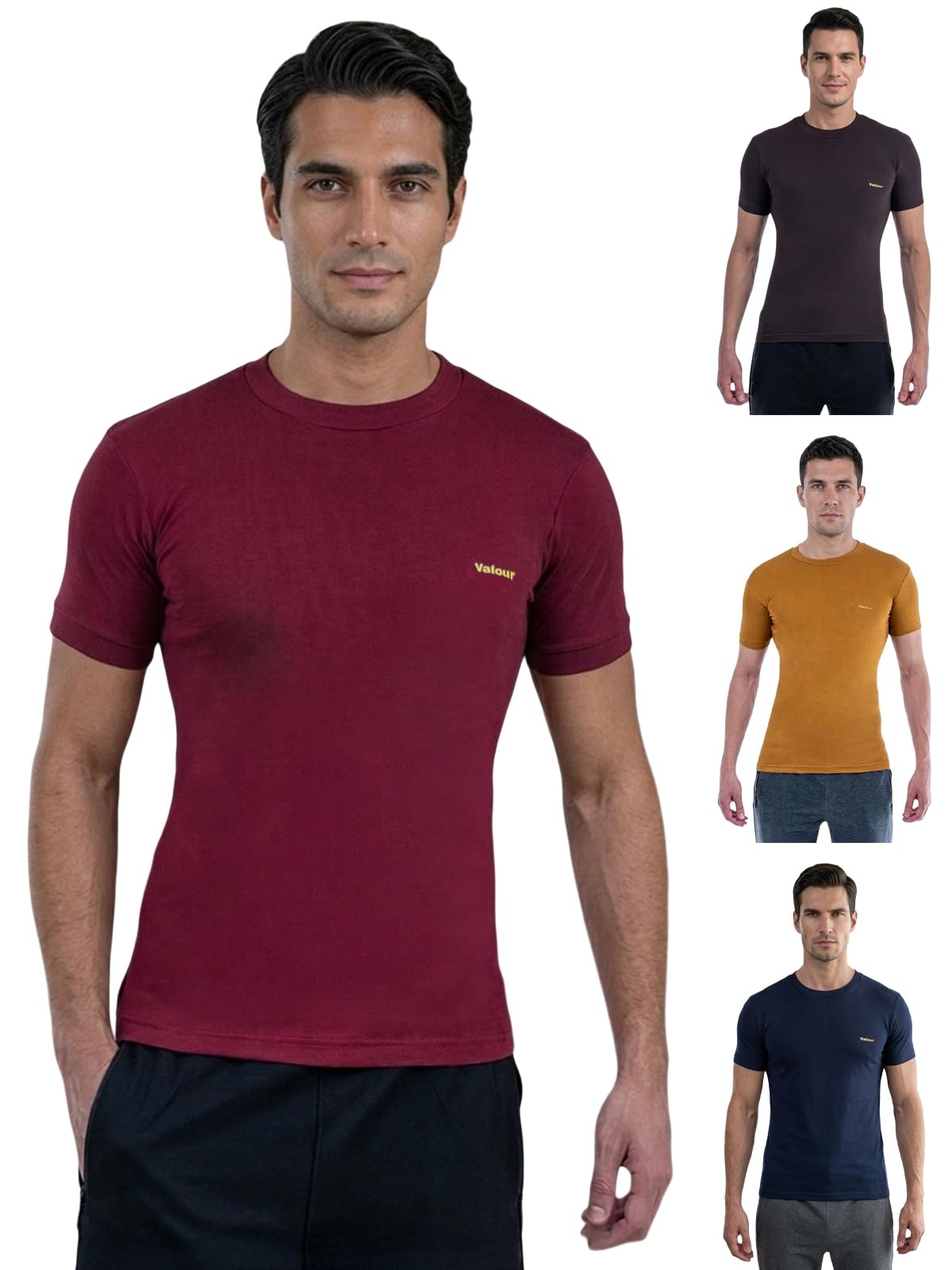 Men's Cotton Vest (Pack of 4) (Color & Prints May Vary)-image-44