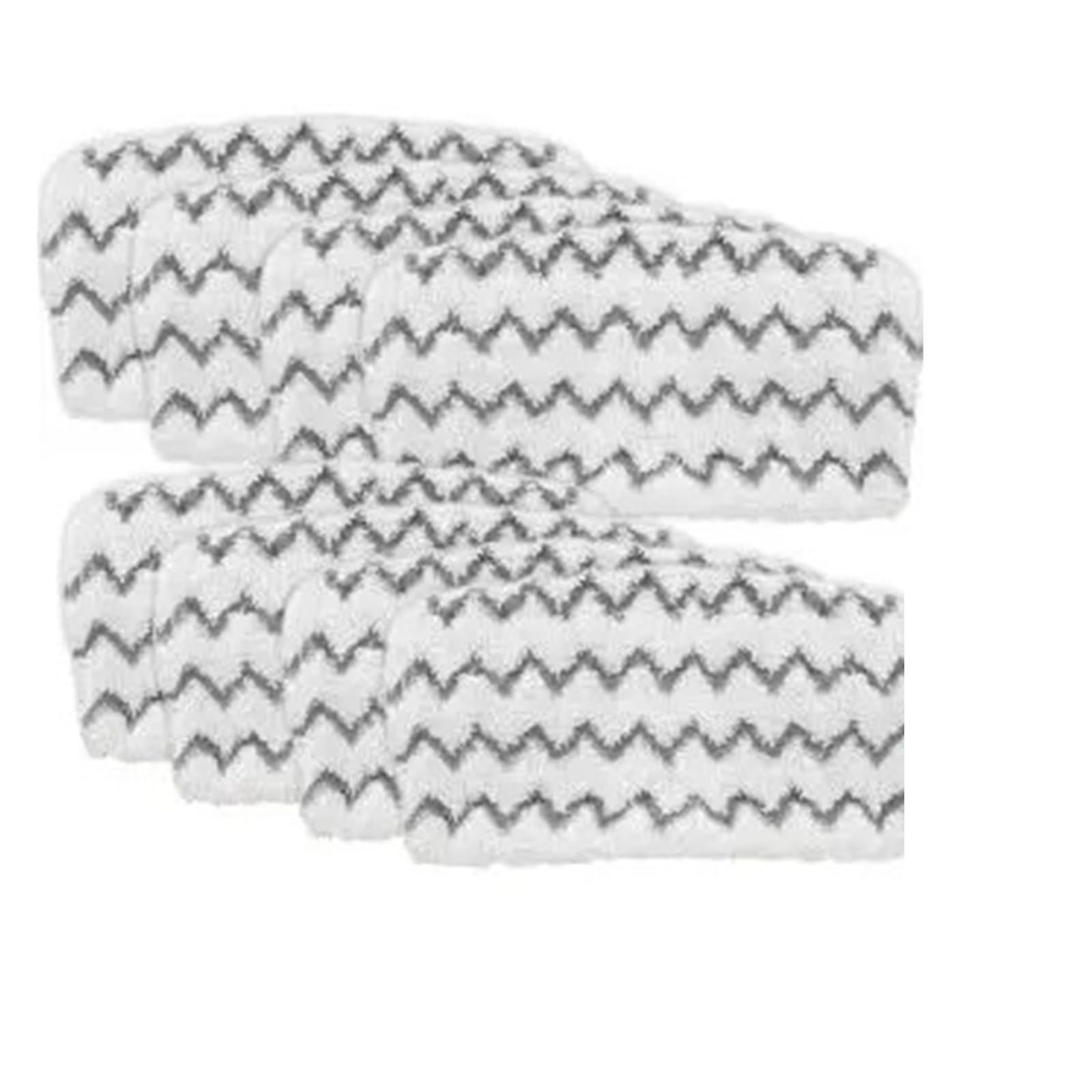 Almohadillas De Repuesto for Fregona A Vapor, Lavables, Compatibles Con Shark, Limpiador A Vapor for Suelos Duros S1000WM S1000 S1000A S1000C, Paños De Repuesto for Fregona(8 pieces)