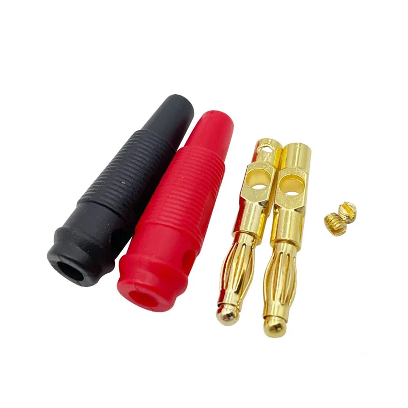20 sztuk 4mm wtyk bananowy, czysta miedź, pozłacany kabel głośnikowy muzyczny, pin, wtyk bananowy wtyk (żółty 20 sztuk)