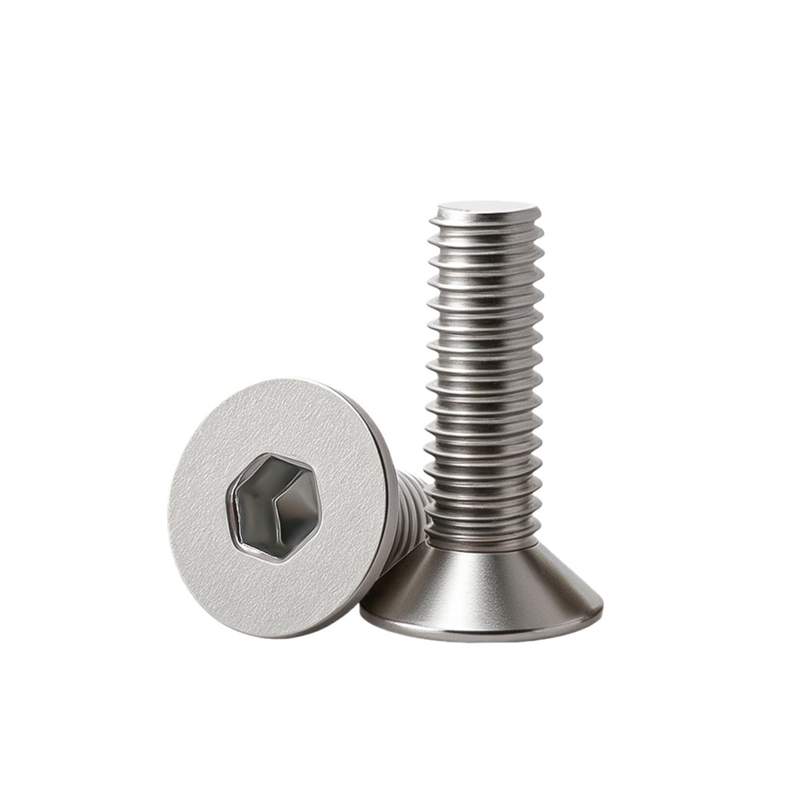Śruba imbusowa M2-M6 ze stali nierdzewnej 304 | Maszyna metryczna sześciokątna 50-200 szt(DIN7991,M3x40(200pcs))