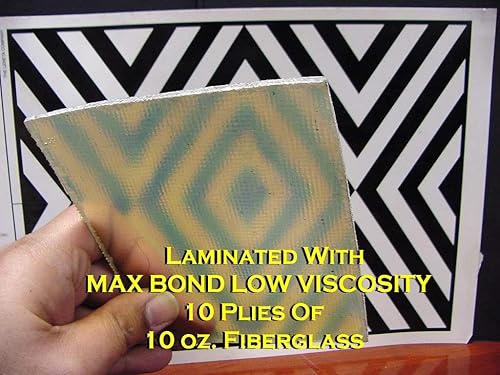 Miniatura 2 de MAX MARINE - Sistema de resina epóxica - Kit de 1 galón - Sellador de madera, fibra de vidrio de alta fuerza, resina de fabricación compuesta