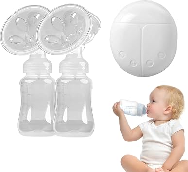 Breast Pump Electric Portable Low Noise Breastfeeding Device Set Accessory