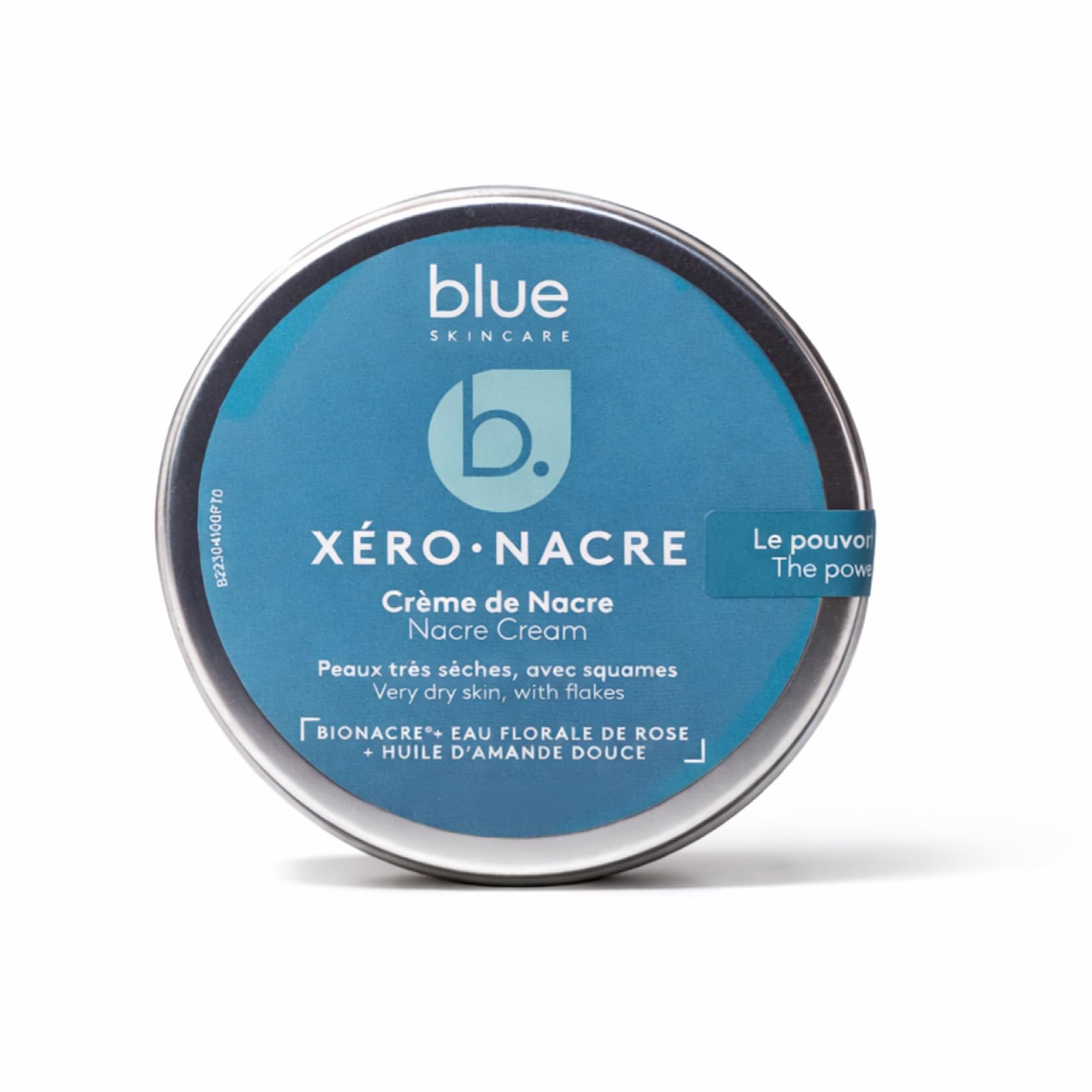 La Crème de Nacre | Xéro Nacre | Soin relipidant biomimétique haute tolérance pour peaux sèches, sensibles, atopiques, psoriasiques | Visage & corps | 99% Ingrédients Naturels | 30ml