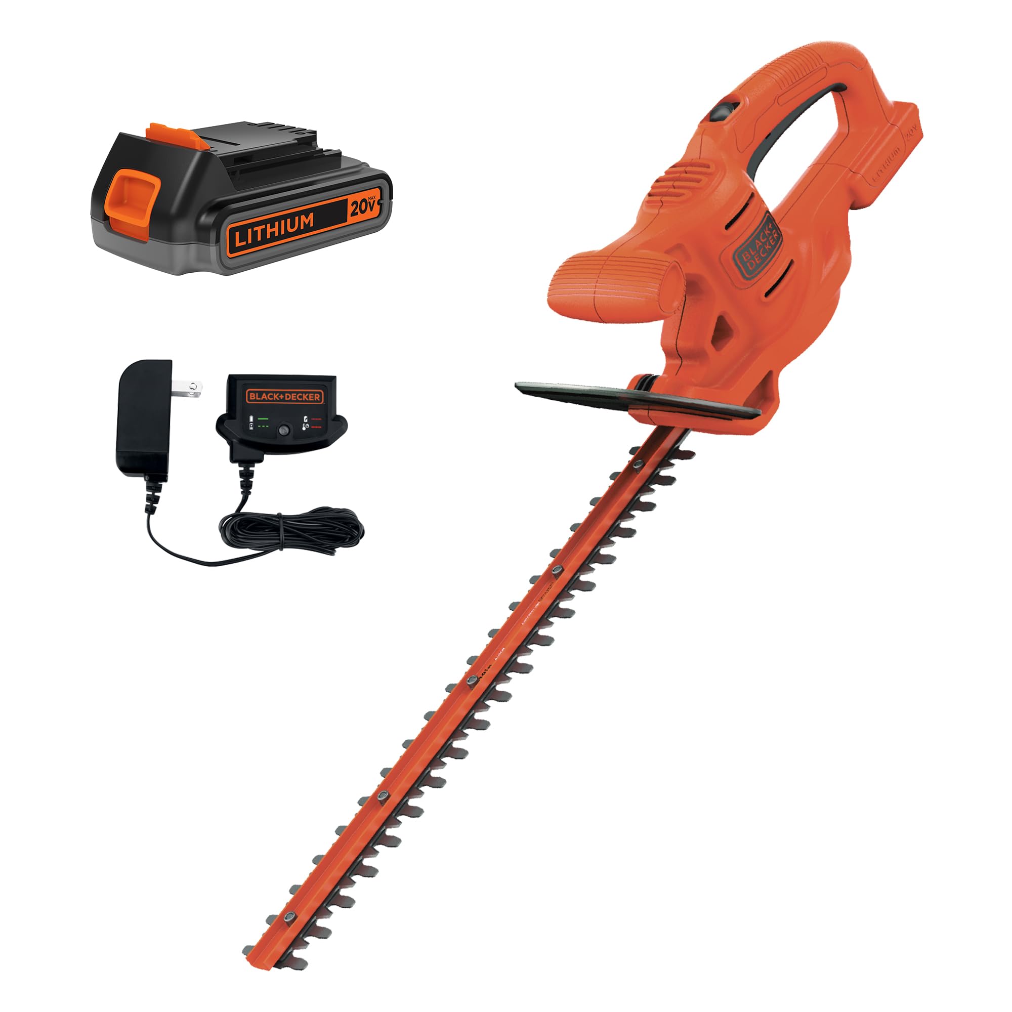 20V MAX Hedge Trimmer, Cordless, 18 inch Blade, Reduced Vibration, Battery and Charger Included (LHT218C1)
