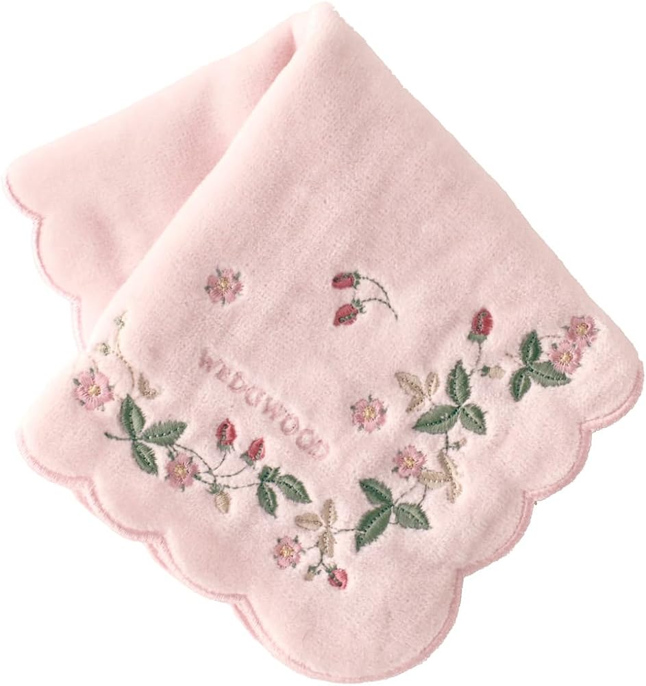 Amazon | [ウェッジウッド] タオルハンカチ (ピンク) ワイルド