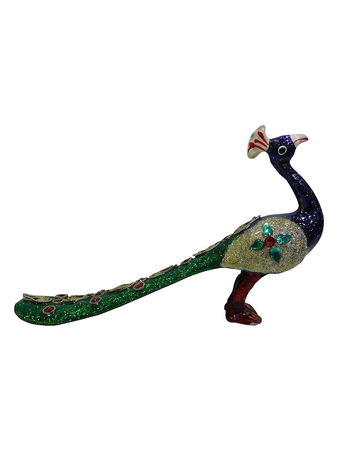 Buy Peacock Statue for Home Decorative Showpiece Metal Peacock Idol Peacock Handmade Peacock