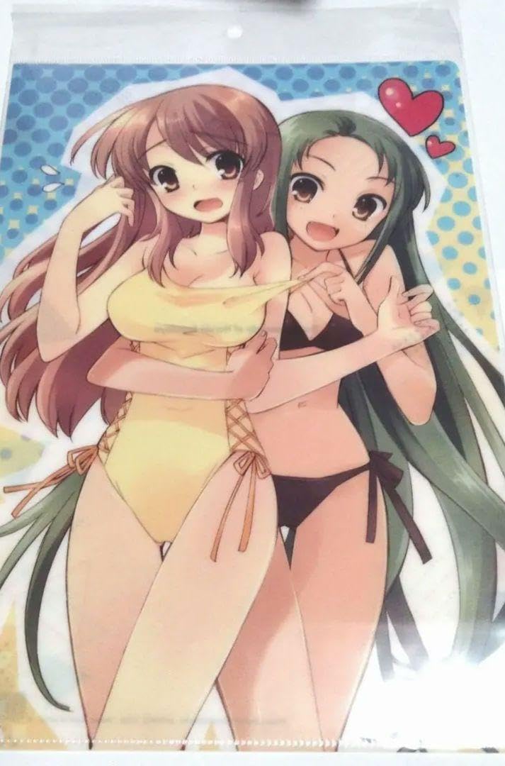 Amazon.co.jp: 涼宮ハルヒの憂鬱 クリアファイル 水着 鶴屋さん 朝比奈  