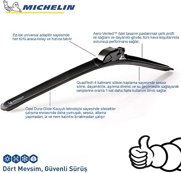Michelin MULTIFIT™ MC33962 65CM 1 Universal Banana Type Wiper