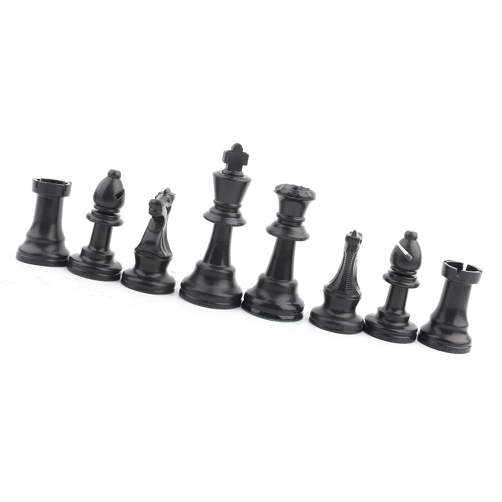 Chess Pieces,pcs Black White Plastic Chess Pieces - Image 3
