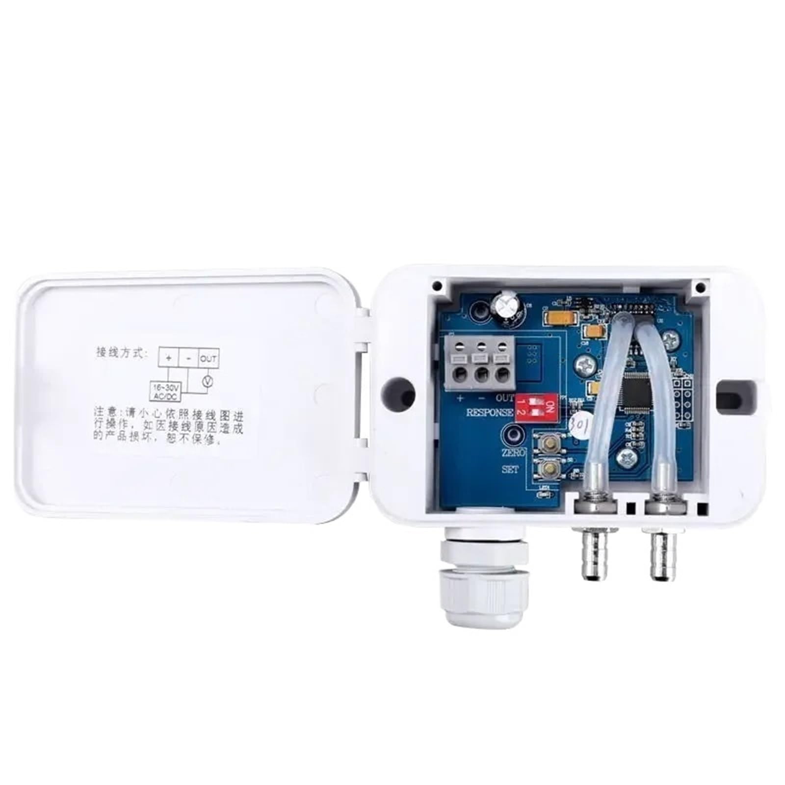Transmisor de presión diferencial aire Sensor Alta precisión(0～100Pa)