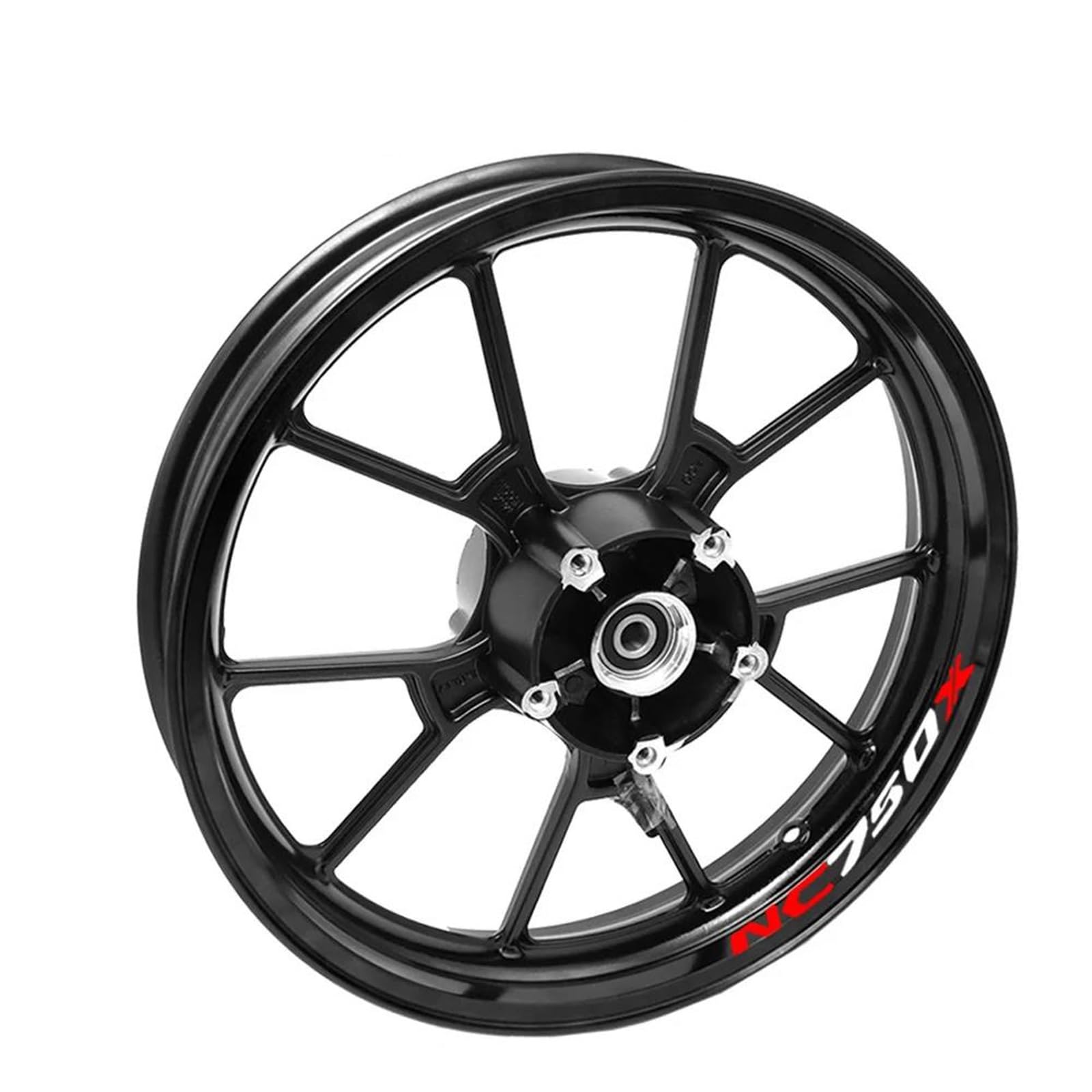 Motorcycle Adhesive Wheel Decal Reflective Stickers Rim Stapes for NC750 NC750X NC750S