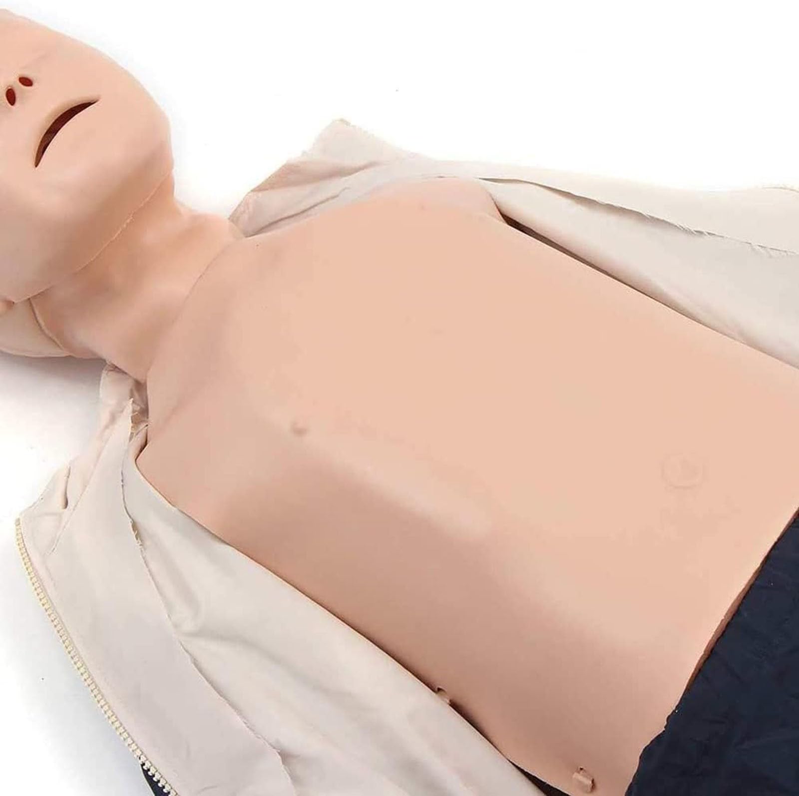 ELZEM Maniquí de Entrenamiento de CPR Niños Primeros Auxilios RCP de Cuerpo Completo Simulador de maniquí de Entrenamiento para Centros de Formación Docente y Práctica de Enfermería A