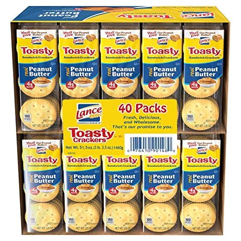 Lance Fresh Toasty Crackers, 40 Packs Cover