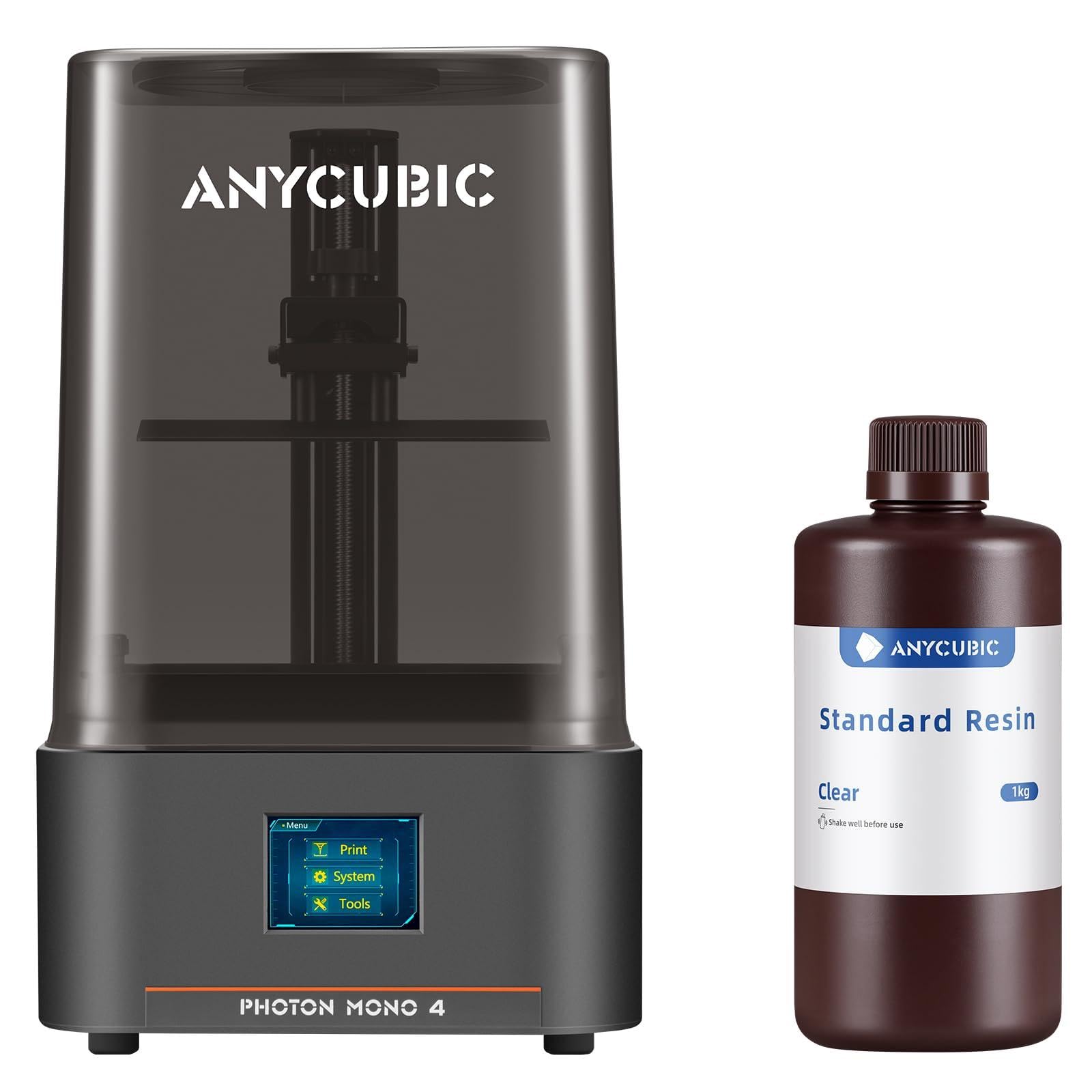 ANYCUBIC Photon Mono 4 and Upgraded Standard 3D Printer Resin