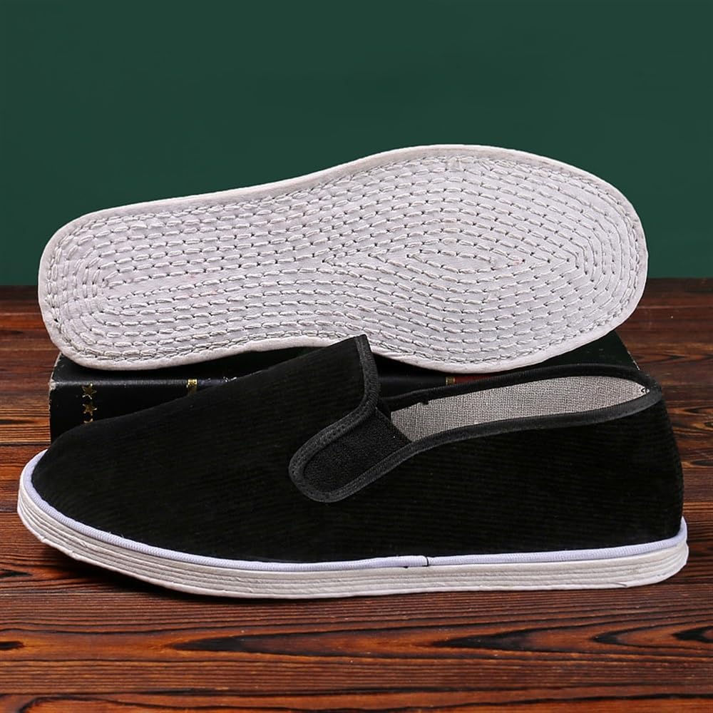 Scarpe Kung Fu Unisex - Tai Chi, Arti Marziali, Tela Morbida, Suola In Gomma - Foto 2