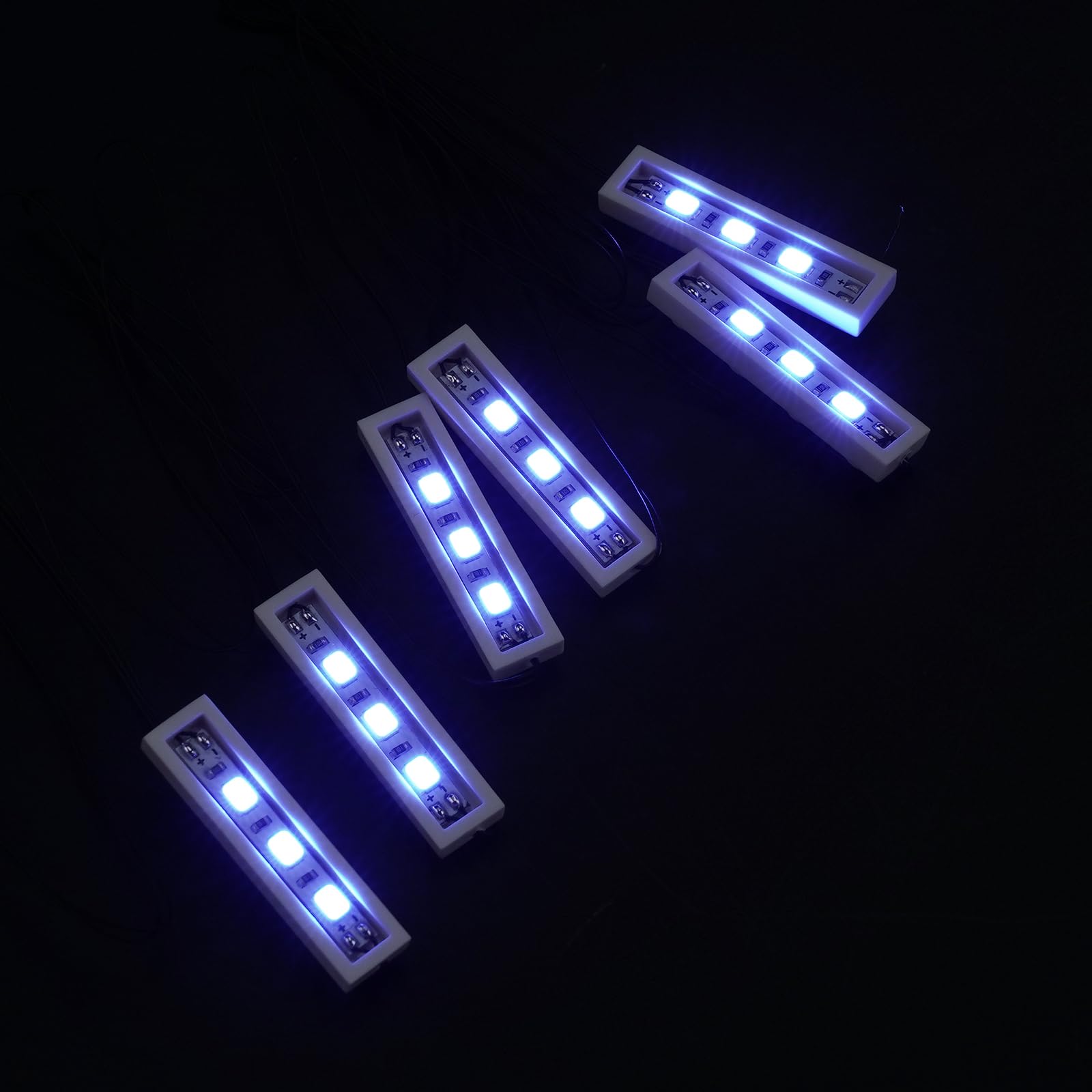 Blue USB Powered LED Spot Light compatible with Lego MOC Building Models