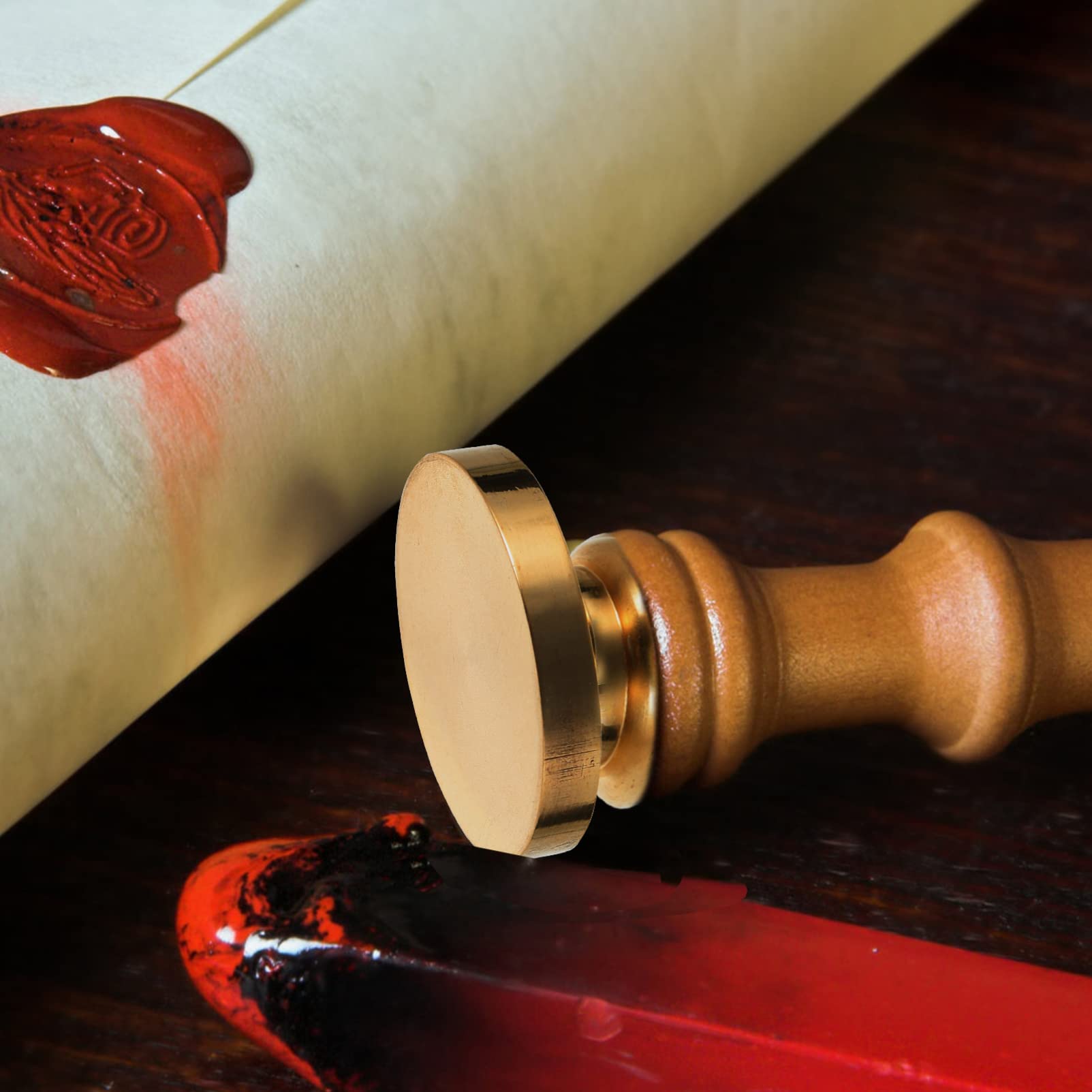 Kit Di Timbri Per Sigilli in Ceralacca Con Design Retrò Da 5 Pezzi Sostituzione Del Sigillo in Ottone Laccato Per Lavori Artigianali Fatti A Mano