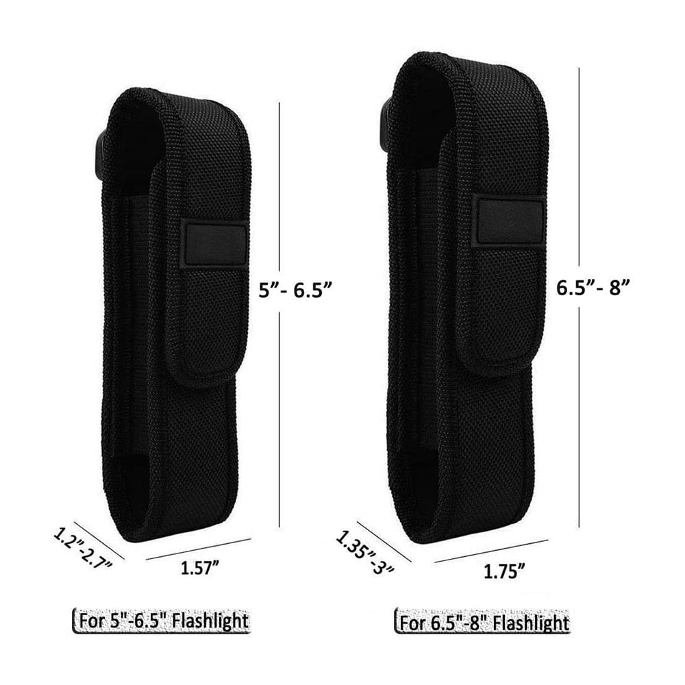 Outdoor Taschenlampentasche Für Gürtel - Verstellbarer Beutel Für Camping & Wandern