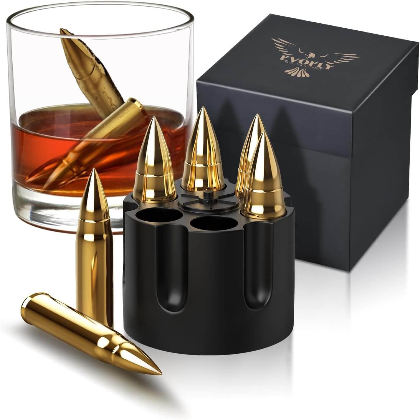Whisky Steine, Valentinstag Mann, Whisky Geschenke für Männer Ihn Erwachsen Partner Ehemann Freund, Whiskey Eiswürfel Kühlsteine zum Jahrestag Hochzeitstag